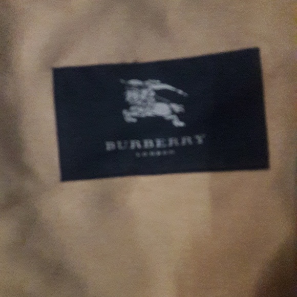 Men's Burberry Coat w/ removable lining/vest - Picture 3 of 8